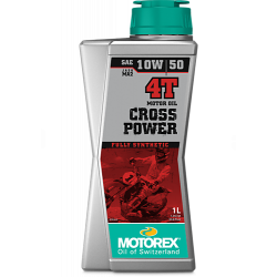Motorex Motoreļļa Cross Power 4T SAE 10W50 1L