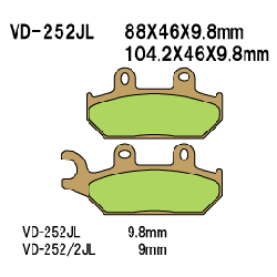 Bremžu kluči VD-252JL = SBS650