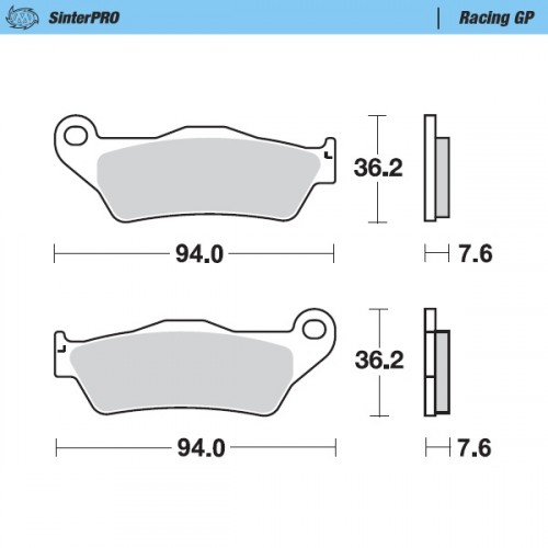 Moto-Master Brake Pad SinterPRO - RACING GP