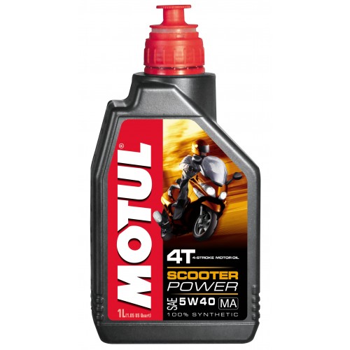 Motul Motor Oil Scooter Power 4T 5W40 MA 1L
