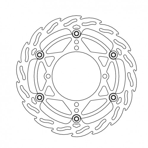 Moto-Master FLAME Floating Alu Disc 270 - FRONT - Kawasaki