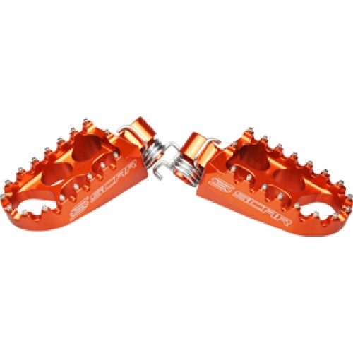 SCAR Standard Footpegs KTM / Husqvarna - Orange