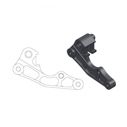 Moto-Master Caliper Adapter Bracket - Kawasaki / Suzuki