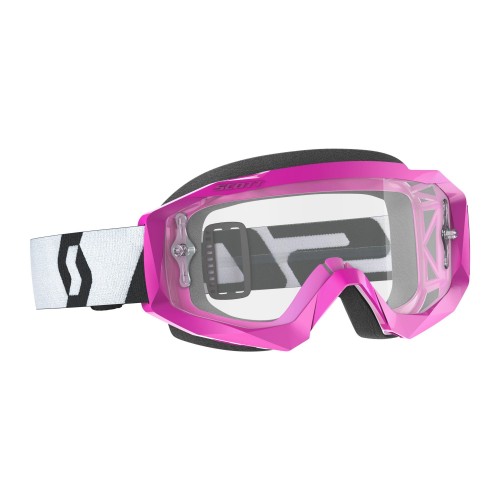 Scott Goggles HUSTLE X MX Pink/Black / Clear Works