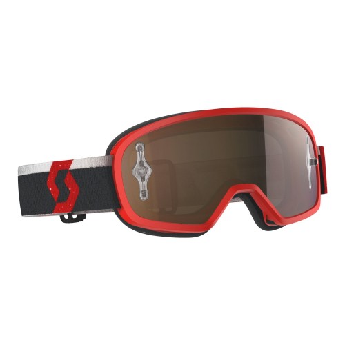 Scott Goggle BUZZ MX PRO Red/White / Gold Chrome Works