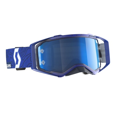 Scott Goggle Six Days Italy PROSPECT Blue / Electric Blue Chrome Works