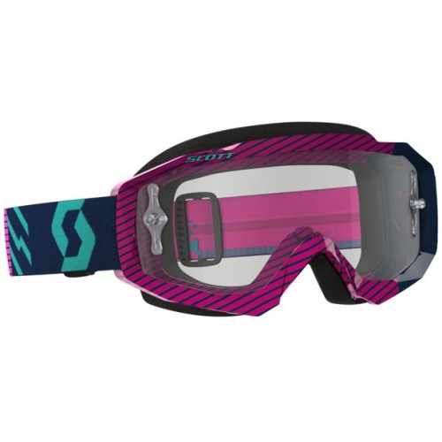 Scott Goggle HUSTLE Light Sensitive Blue/Pink / Clear Works