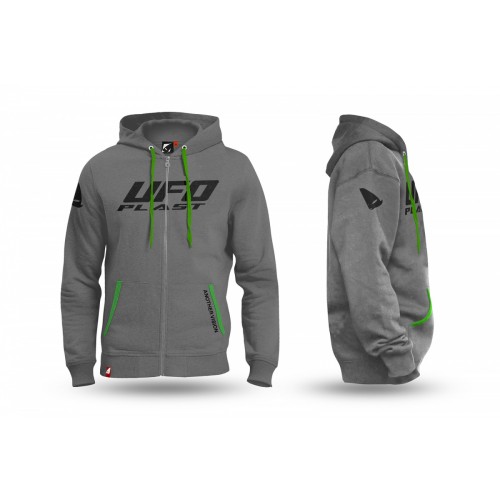 UFO Unisex Hooded Sweatshirt Grey