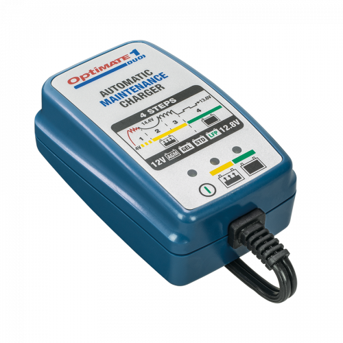 TecMate Battery Charger OptiMate 1 DUO w/ EU Plug