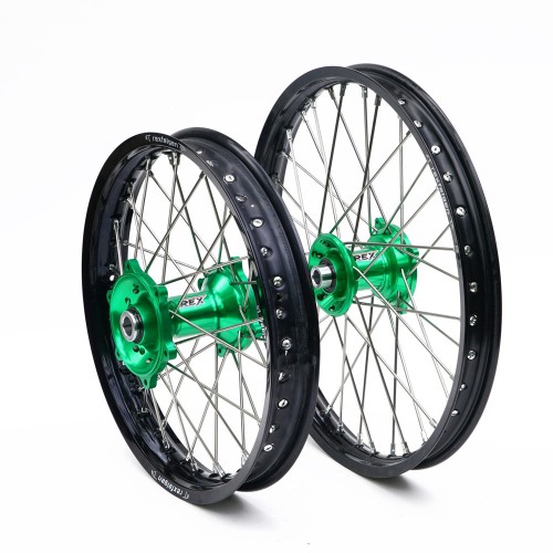 2100037 / 2120037 REX WHEELS  KX/KXF motokrosa riteņu kompl.