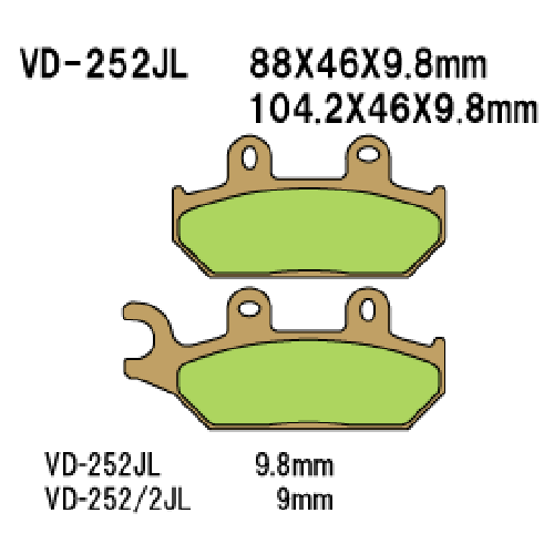 Bremžu kluči VD-252JL = SBS650
