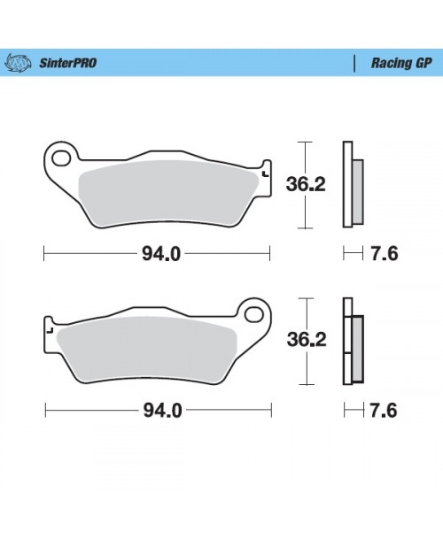 Moto-Master Brake Pad SinterPRO - RACING GP