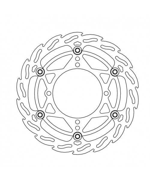 Moto-Master FLAME Floating Alu Disc 270 - FRONT - Kawasaki