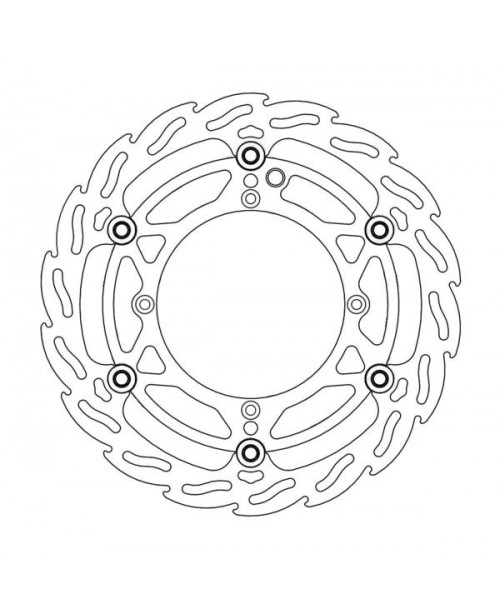 Moto-Master FLAME Floating Alu Disc 270 - FRONT - Husqvarna / SWM