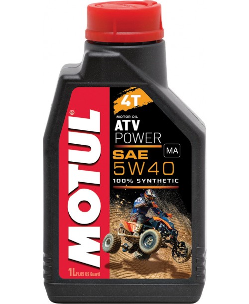 Motul Motoreļļa ATV Power4T 5W40 1L