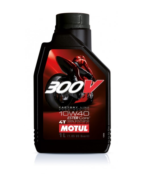 Motul Motor Oil 300V 4T Factory Line 10W40 1L