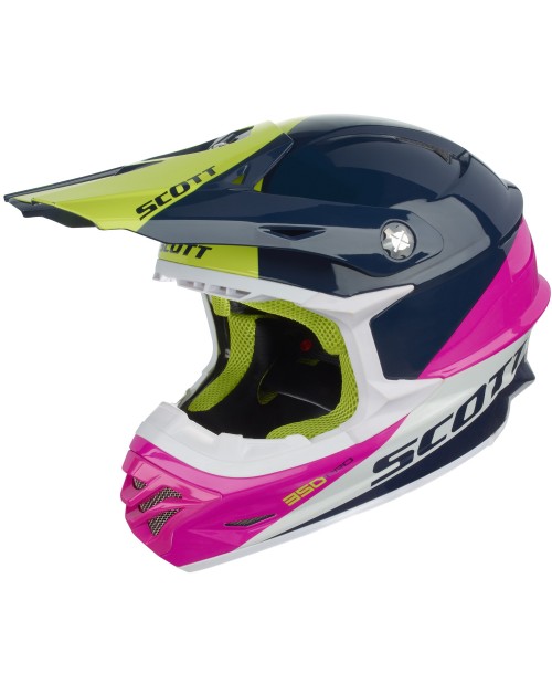 Scott Helmet 350 PRO TROPHY ECE '16 Blue / Pink