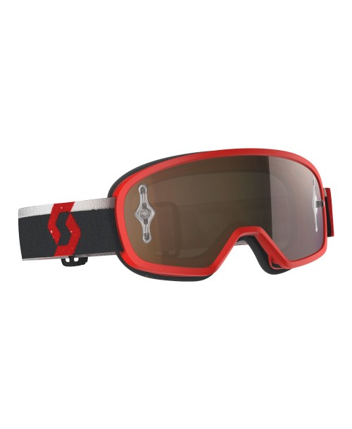 Scott Goggle BUZZ MX PRO Red/White / Gold Chrome Works