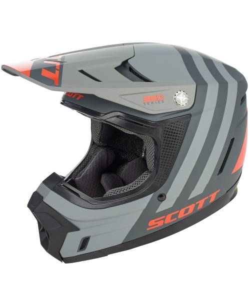 Scott Junior Helmet 350 EVO KID PLUS DASH ECE Black / Orange