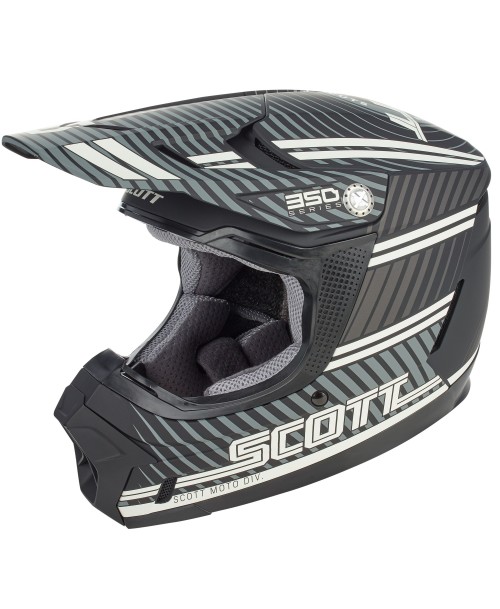 Scott Junior Helmet 350 EVO KID PLUS Retro ECE Black