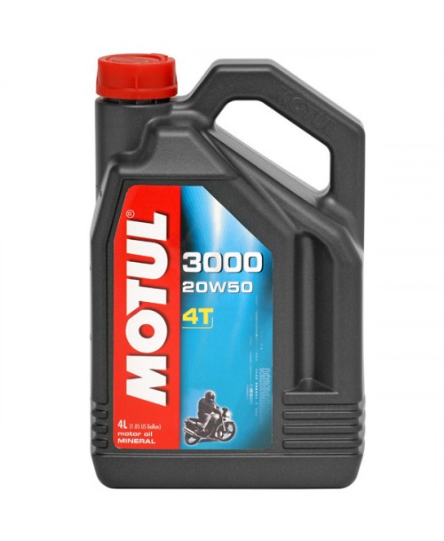 Motul Motor Oil 3000 4T 20W50 4L