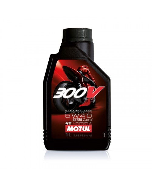 Motul Motor Oil 300V 4T Factory Line 5W40 1L