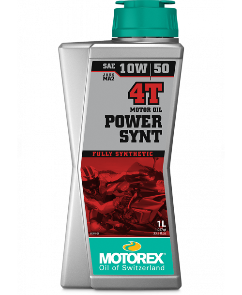 Motorex Motoreļļa Power Synt 4T SAE 10W50 1L