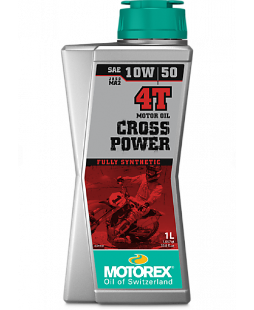 Motorex Motoreļļa Cross Power 4T SAE 10W50 1L