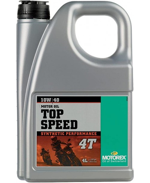 Motorex Motoreļļa Top Speed 4T SAE 10W40 MA2 4L