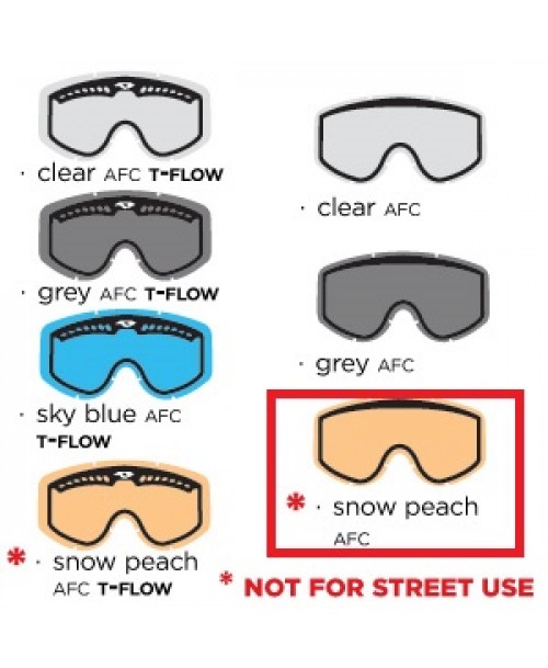 Scott Goggle Lens 80's TML Snow Peach AFC