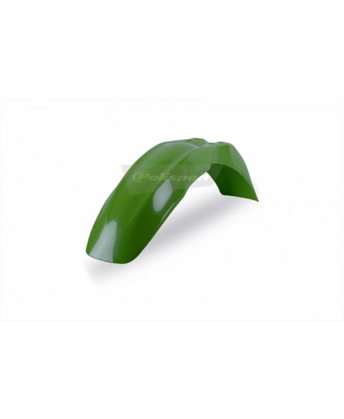 Polisport Front Fender - GREEN - Kawasaki KX65