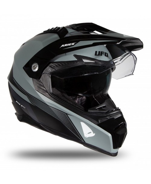 UFO Enduro Ķivere ARIES Black / Grey Matt