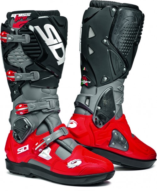 Sidi Boots CROSSFIRE 3 SRS Grey / Red / Black