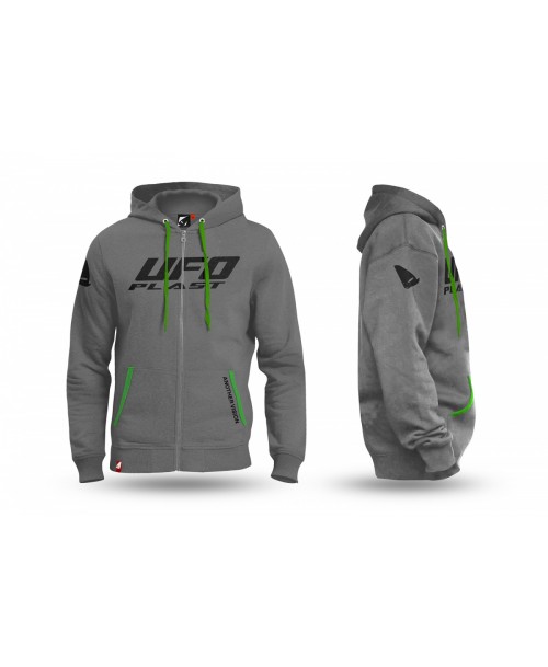 UFO Unisex Hooded Sweatshirt Grey