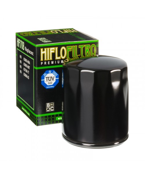 HifloFiltro Eļļas filtrs Harley Davidson Black