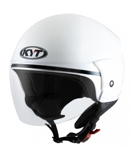 KYT Helmet COUGAR Plain White