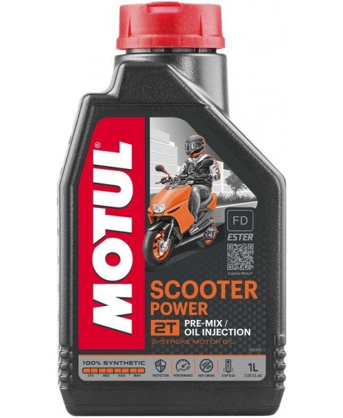 Motul Motor Oil Scooter Power 2T 1L