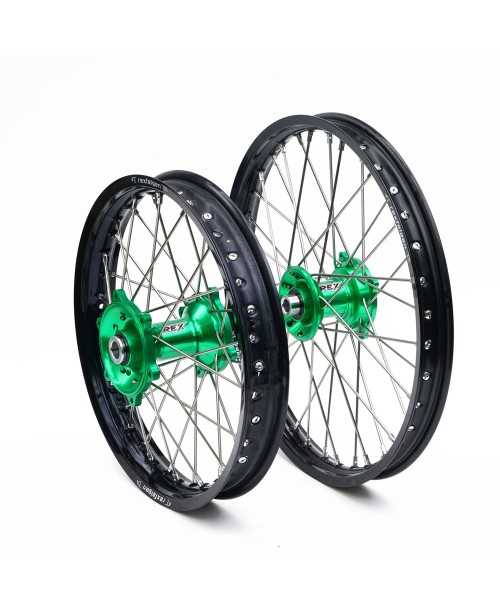 2100037 / 2120037 REX WHEELS  KX/KXF motokrosa riteņu kompl.