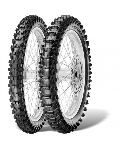 PIRELLI Scorpion MX Soft 100/90-19 NHS 57M Aizmugurējā Riepa