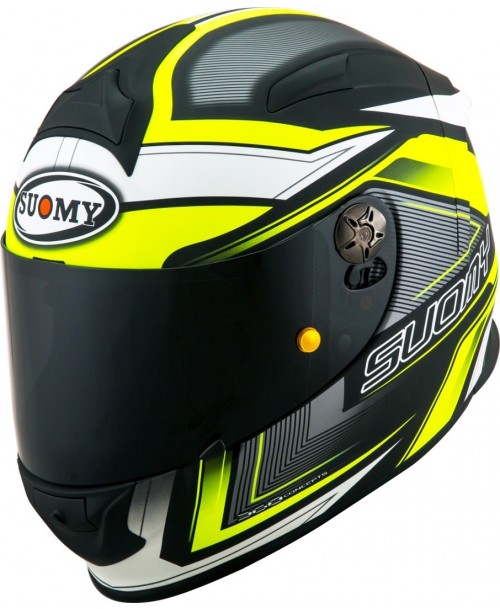 Suomy Helmet SR-SPORT Engine Matt Black / Yellow