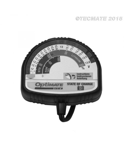 Tecmate Battery Tester OptiMate - State Of Charge
