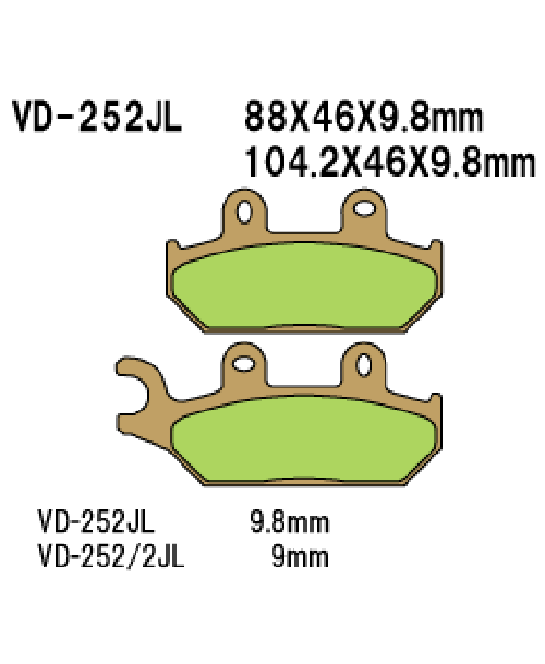 Bremžu kluči VD-252JL = SBS650