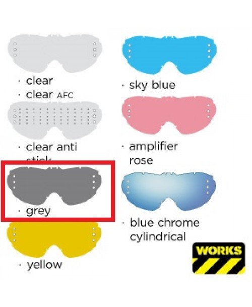 Scott Goggle Lens Voltage MX/X/Proair SGL WKS Grey