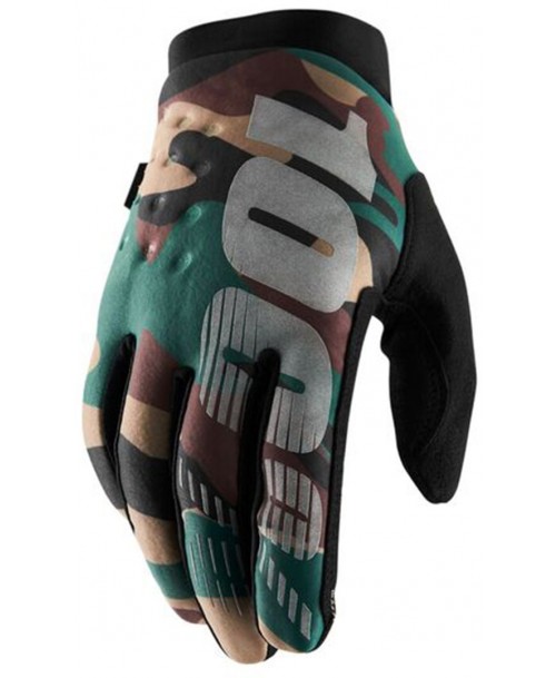 100% Brisker Gloves Camo