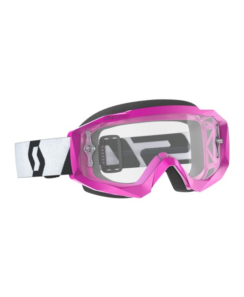 Scott Goggles HUSTLE X MX Pink/Black / Clear Works