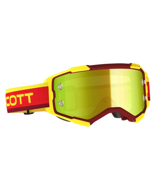 Scott Goggle Fury Red/Yellow / Yellow Chrome Works