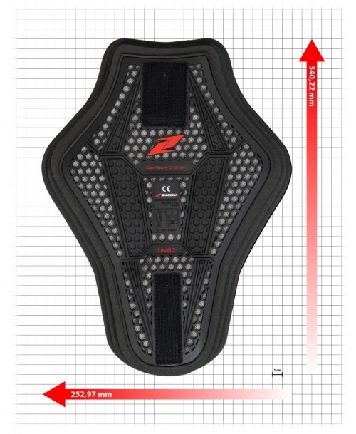 Zandona EsaTech Back Insert Protector (253x340mm)