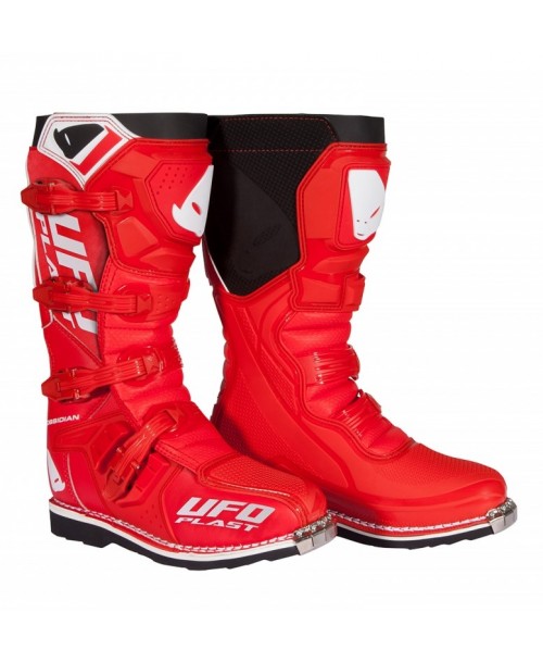 UFO Boots OBSIDIAN Red